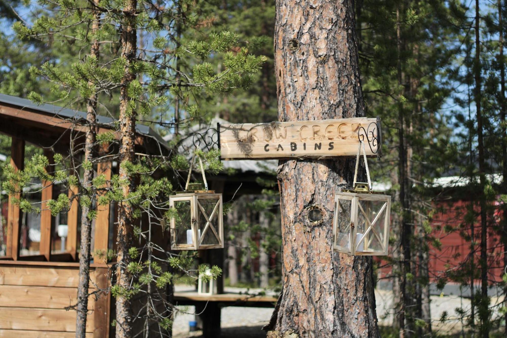 Crow Creek Cabins 伊纳利 外观 照片